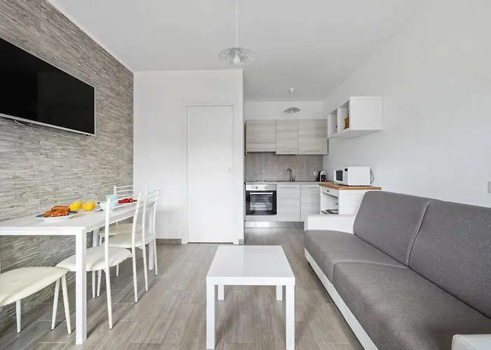 Loiseau Bleu -studio Terrasse - Parking - Clim 芒通